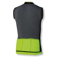 Maglia senza maniche Biotex Soffio - Nero giallo