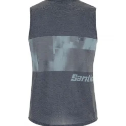 Maglia senza maniche Santini Forza Indoor - Blu