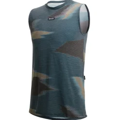 Maglia senza maniche Santini Watt Indoor - Verde