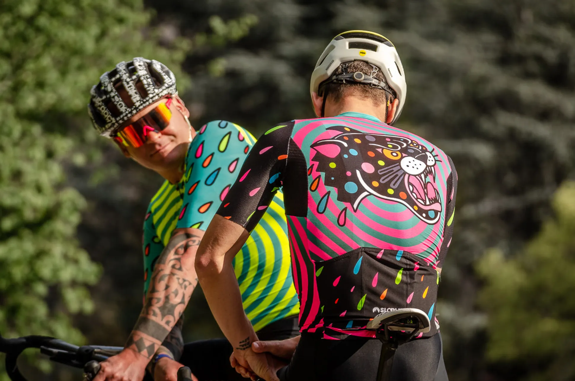 Maglia Slopline Sormano Pantera verde