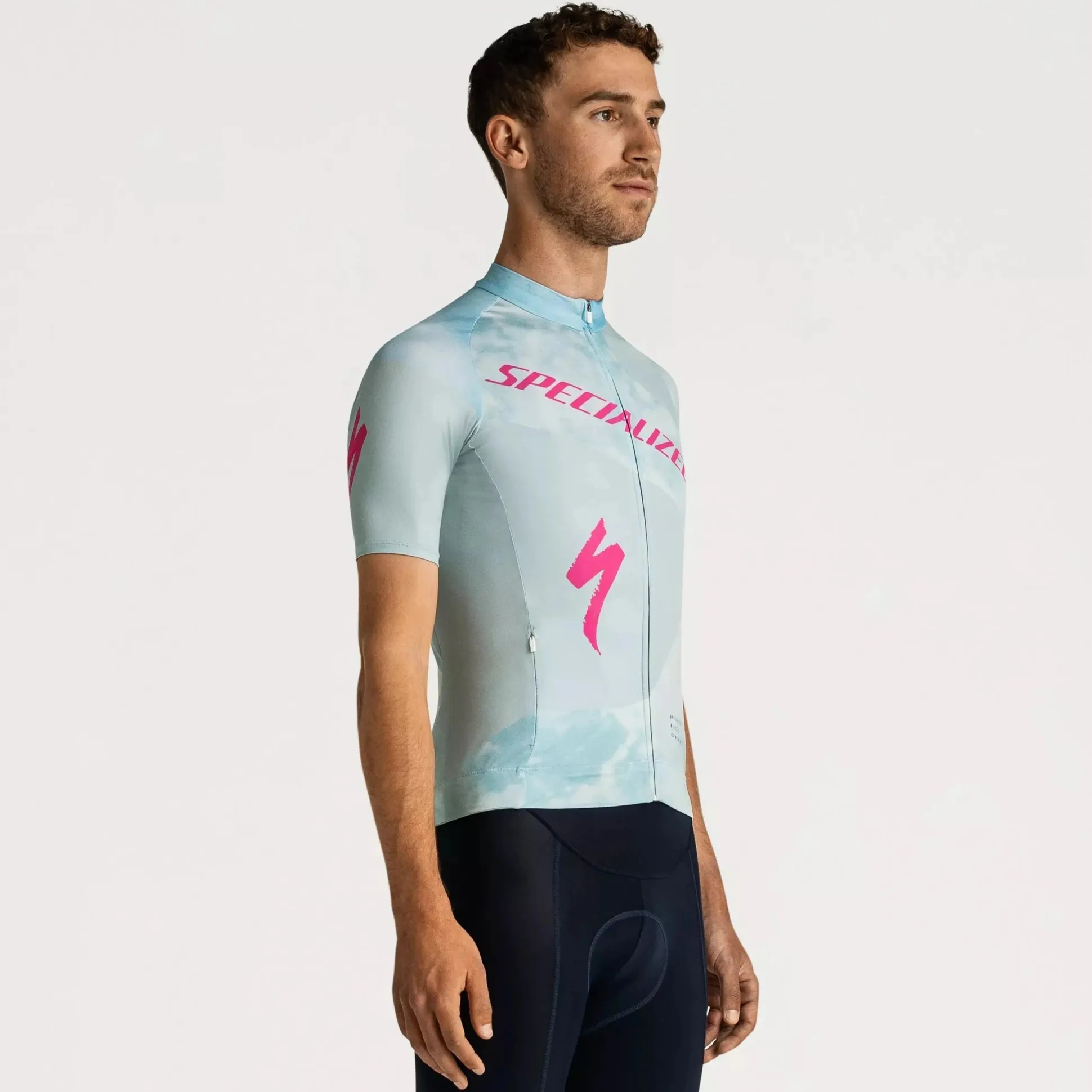 Maglia Specialized Foundation Graphic - Azzurro