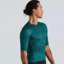 Maglia Specialized MC SL Air + Wisps - Verde