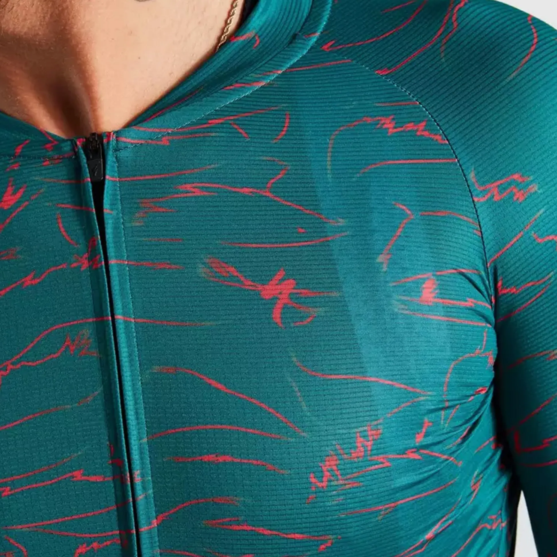 Maglia Specialized MC SL Air + Wisps - Verde