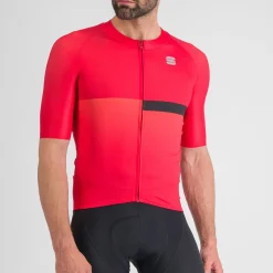 Maglia Sportful Bomber - Rosso nero