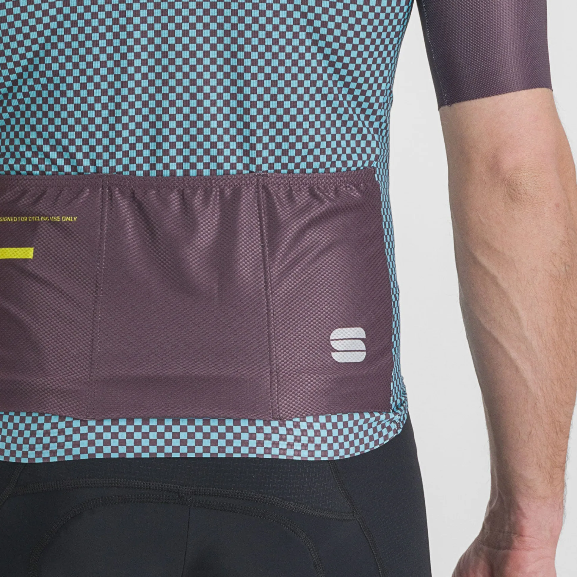 Maglia Sportful Checkmate - Azzurro