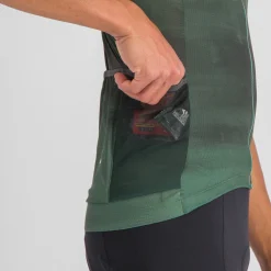 Maglia Sportful Flow Supergiara - Verde scuro