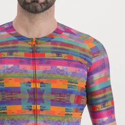 Maglia Sportful Glitch Bomber - Rosa