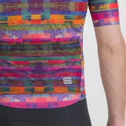 Maglia Sportful Glitch Bomber - Rosa