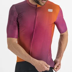 Maglia Sportful Rocket - Viola arancio
