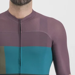 Maglia Sportful Snap - Viola verde