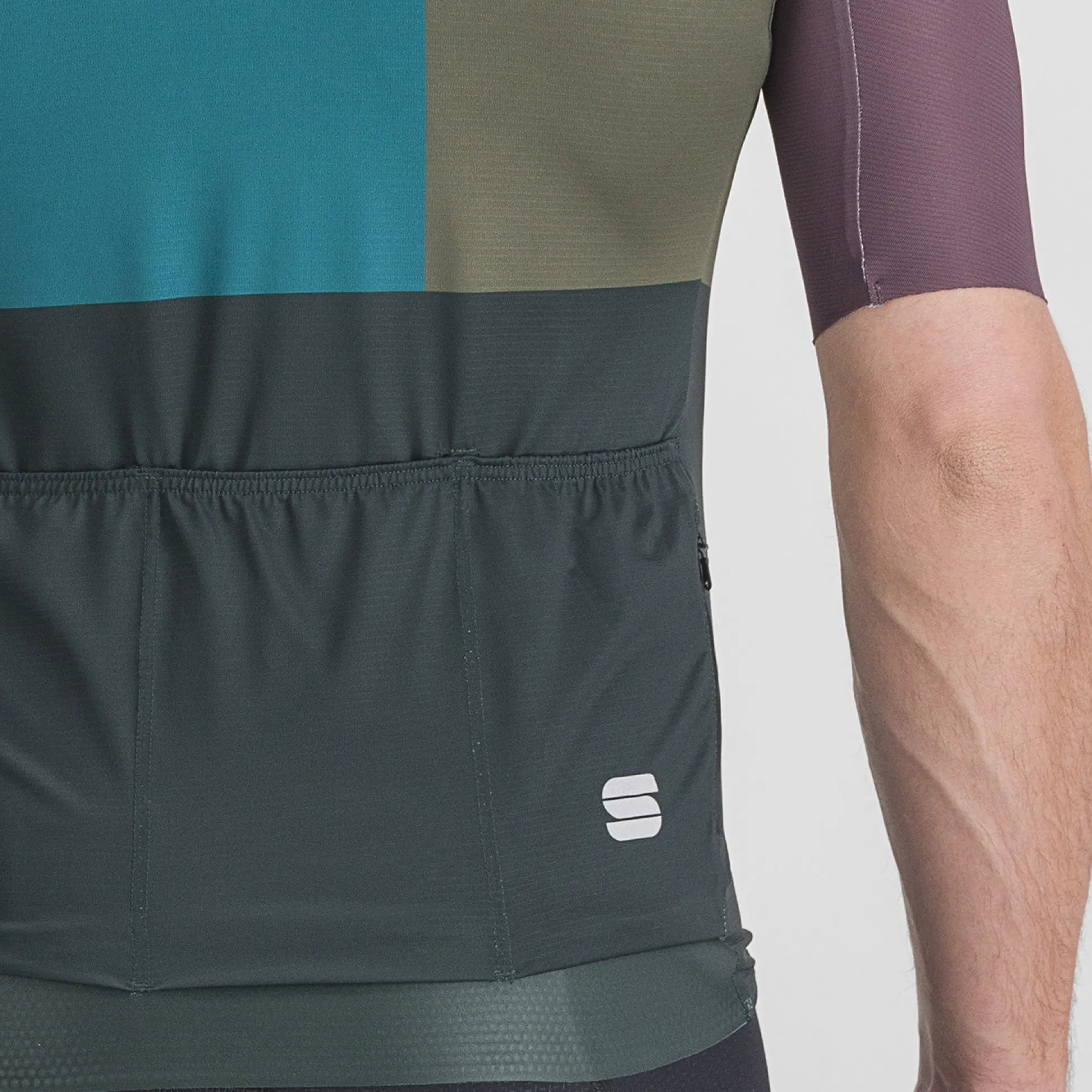 Maglia Sportful Snap - Viola verde