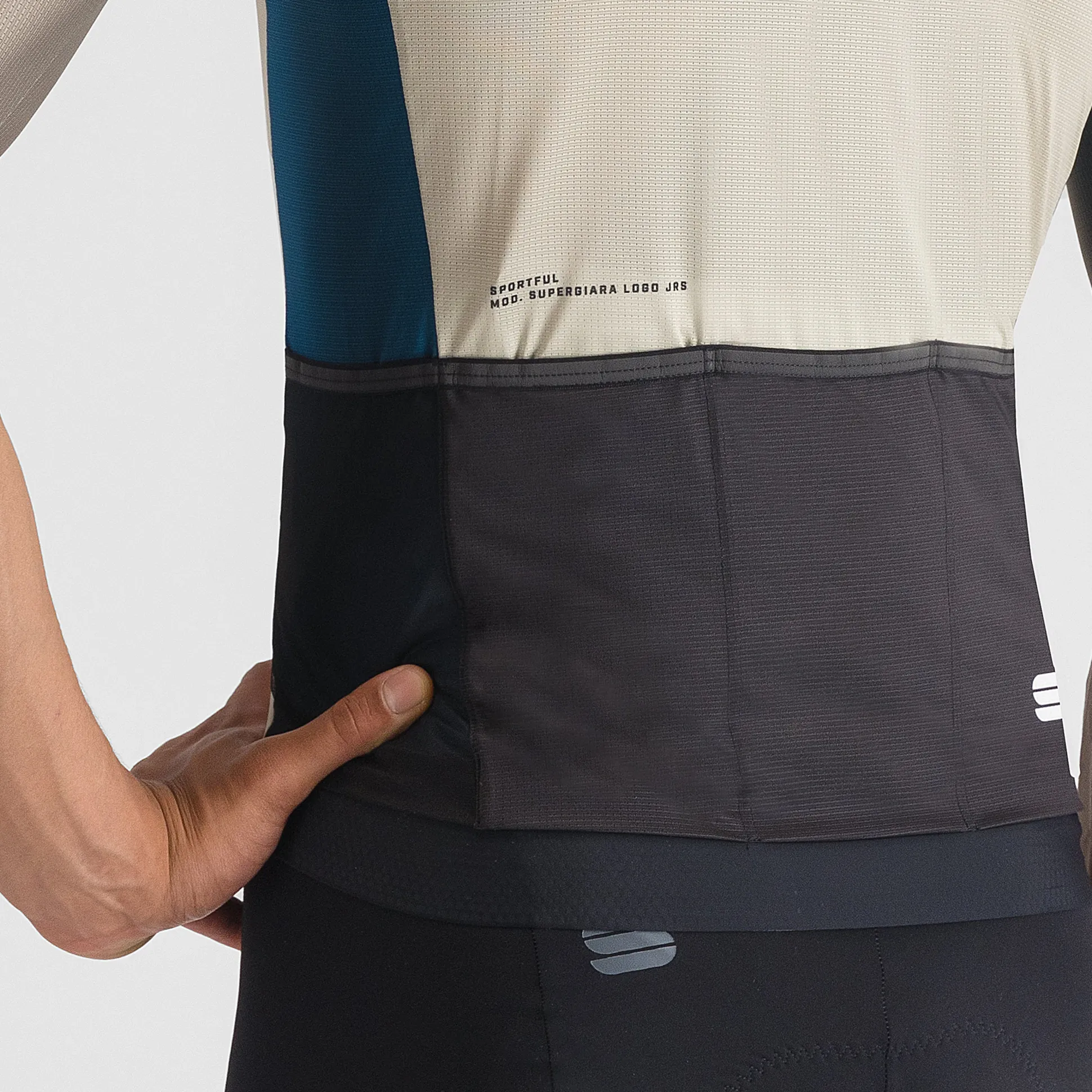 Maglia Sportful Supergiara Logo - Beige