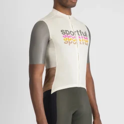 Maglia Sportful Supergiara 2 Logo - Beige