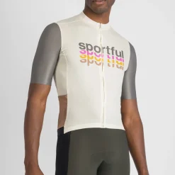Maglia Sportful Supergiara 2 Logo - Beige