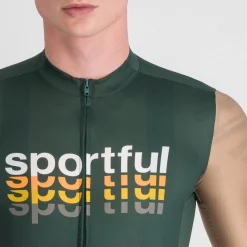 Maglia Sportful Supergiara 2 Logo - Verde