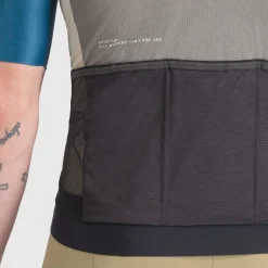 Maglia Sportful Supergiara Logo - Grigio