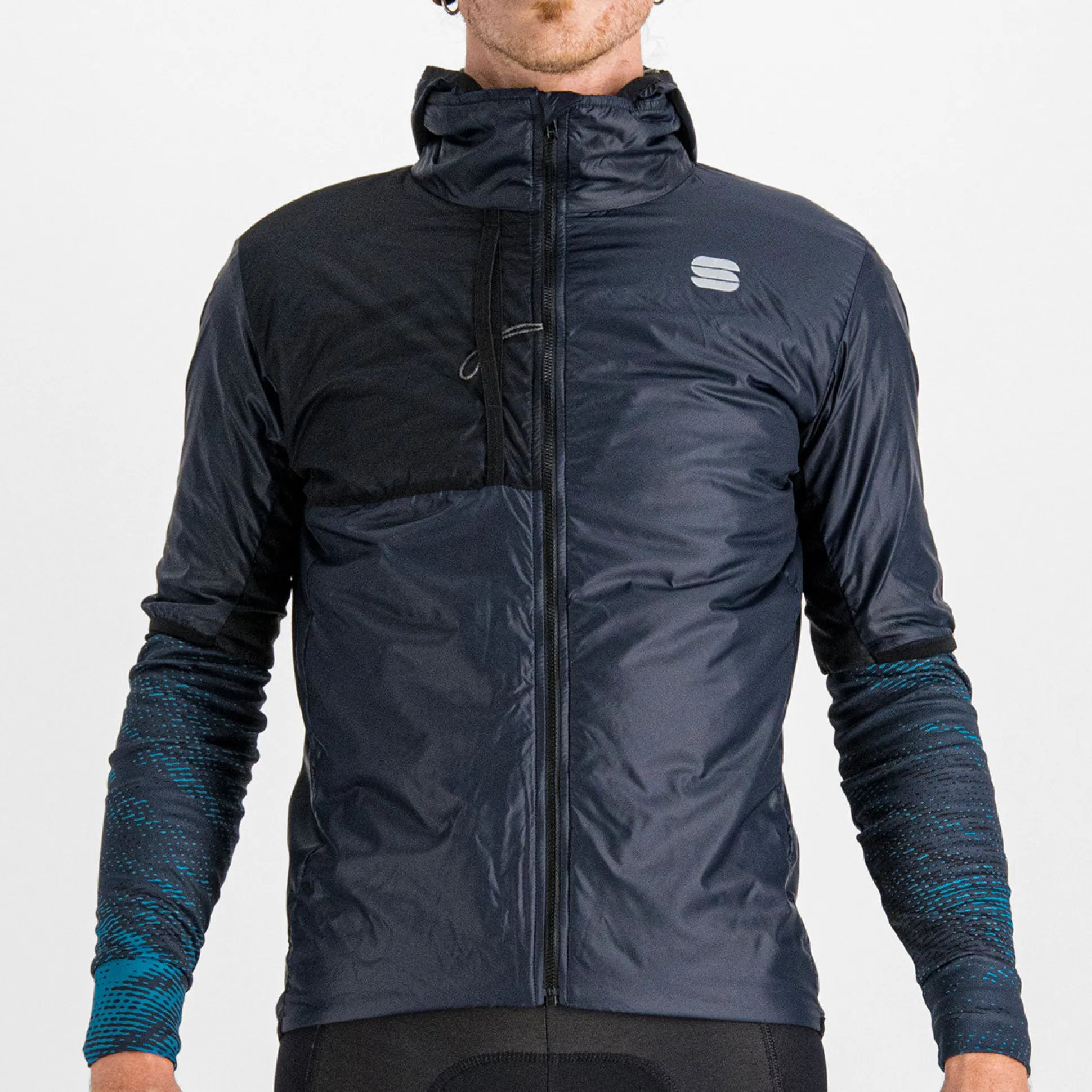 Maglia Sportful Supergiara Puffy - Blu