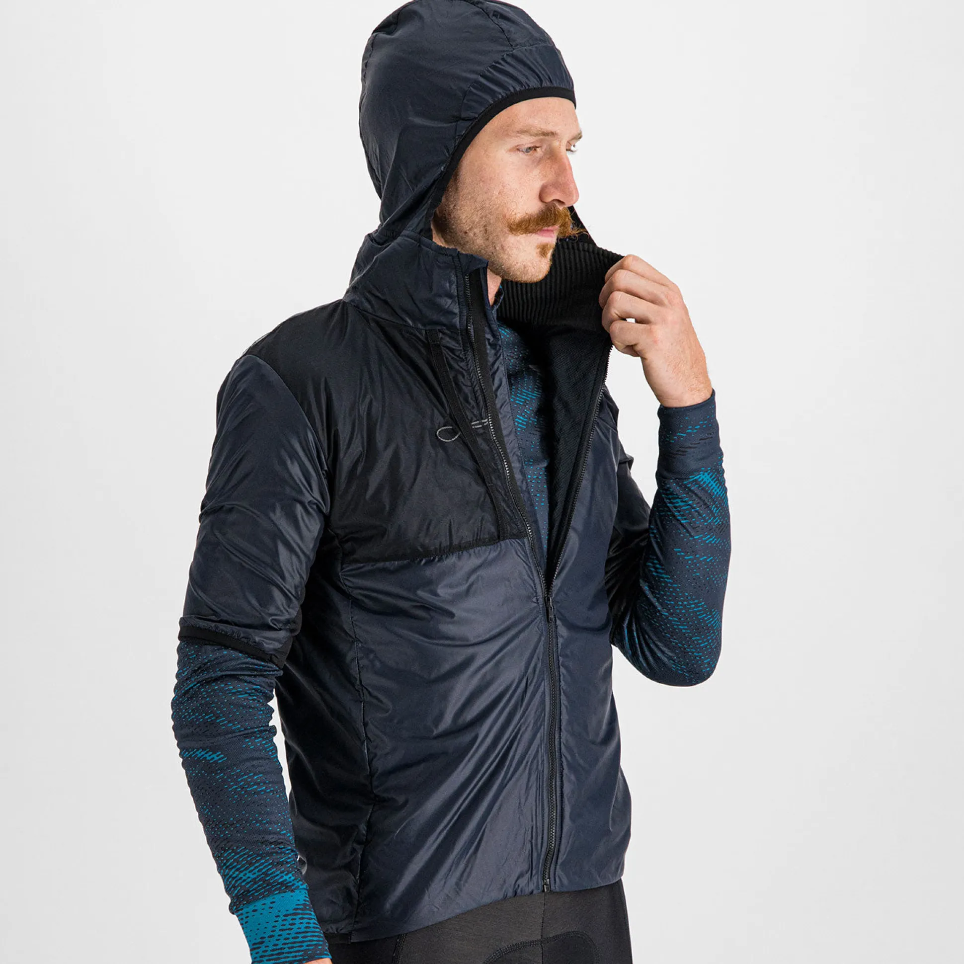 Maglia Sportful Supergiara Puffy - Blu