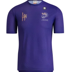 Maglia Sportful Supergiara Tee Mad Mudder - Viola