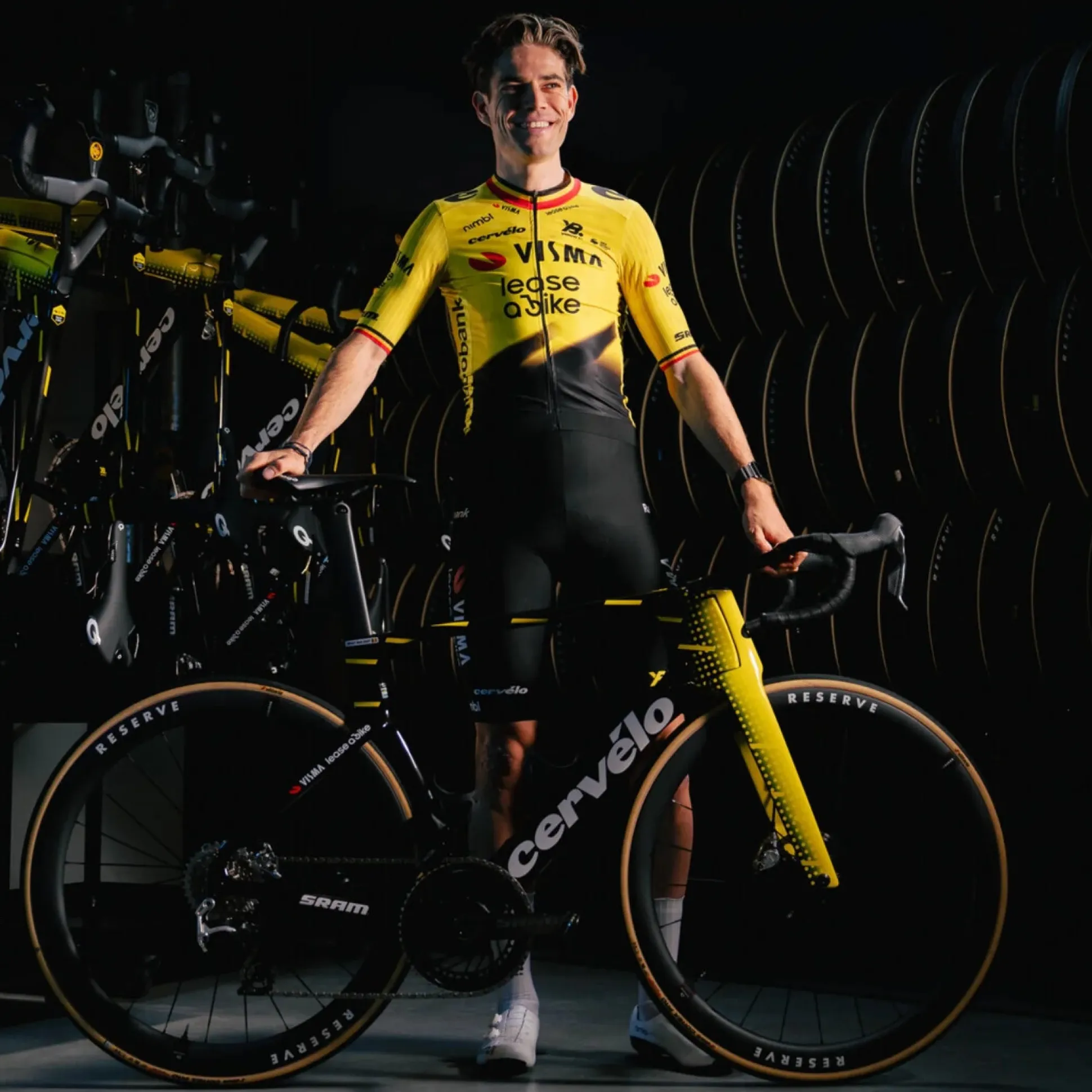 Maglia Team Visma Lease a bike 2026 - Wout van Aert