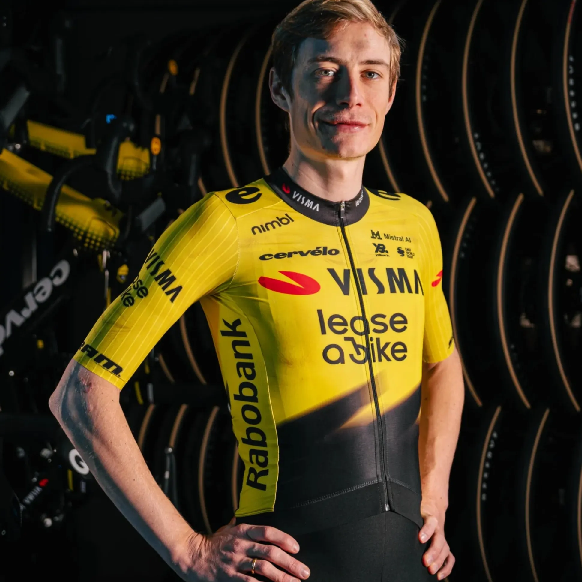Maglia Team Visma Lease a bike 2026