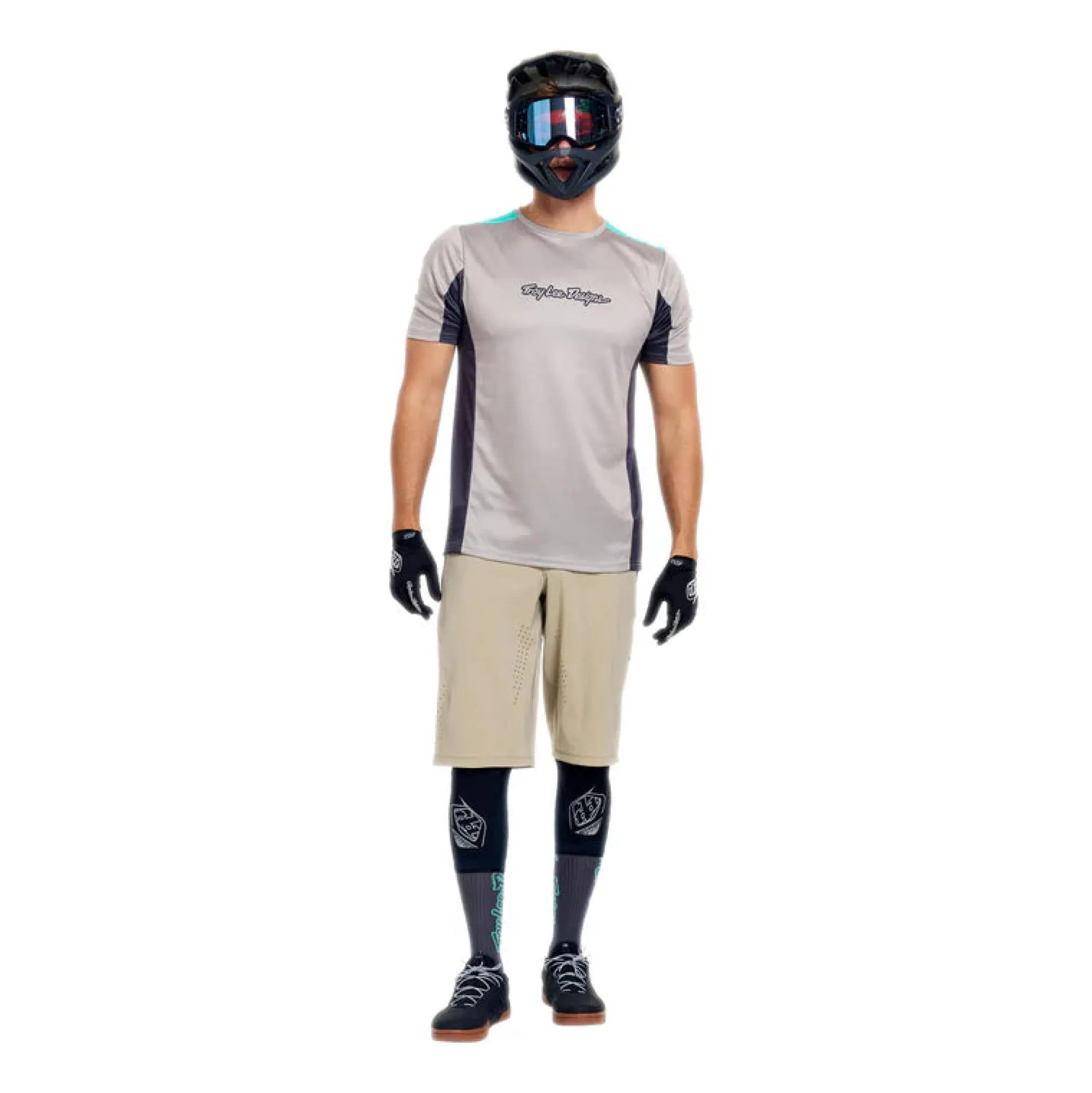 Maglia Troy Lee Designs Stage Signature - Beige