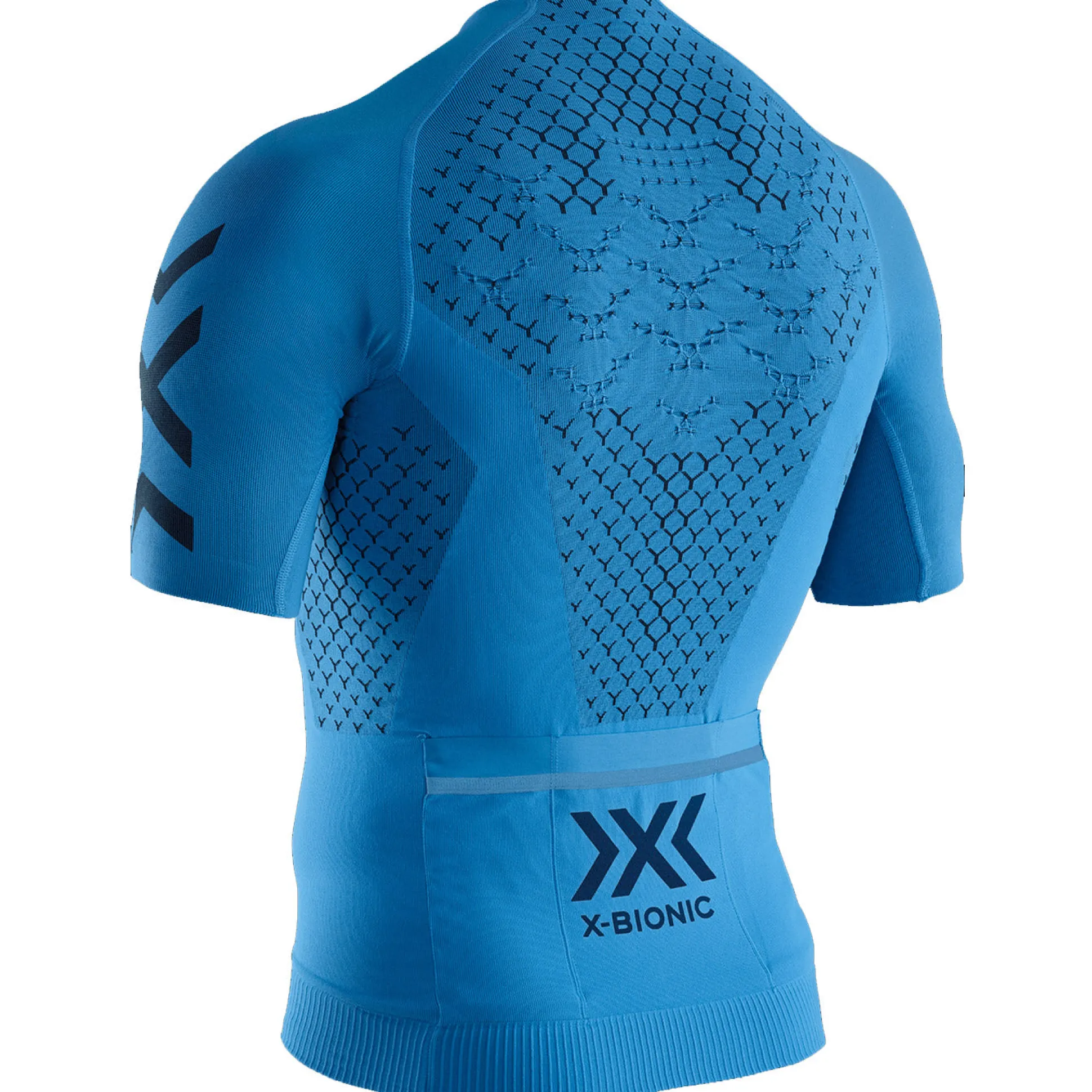 Maglia X-Bionic Twyce 4.0 Bike Zip - Blu