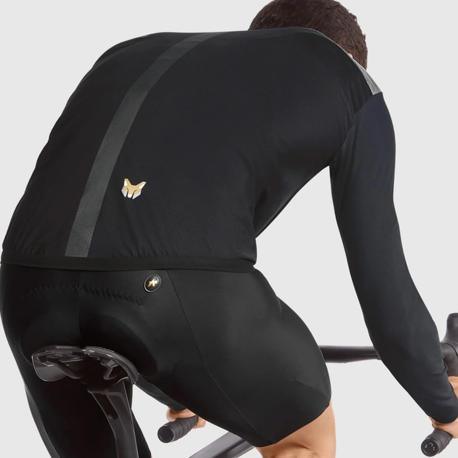 Mantellina Assos Mille GTO Fuchsrohre Shell C2 - Nero