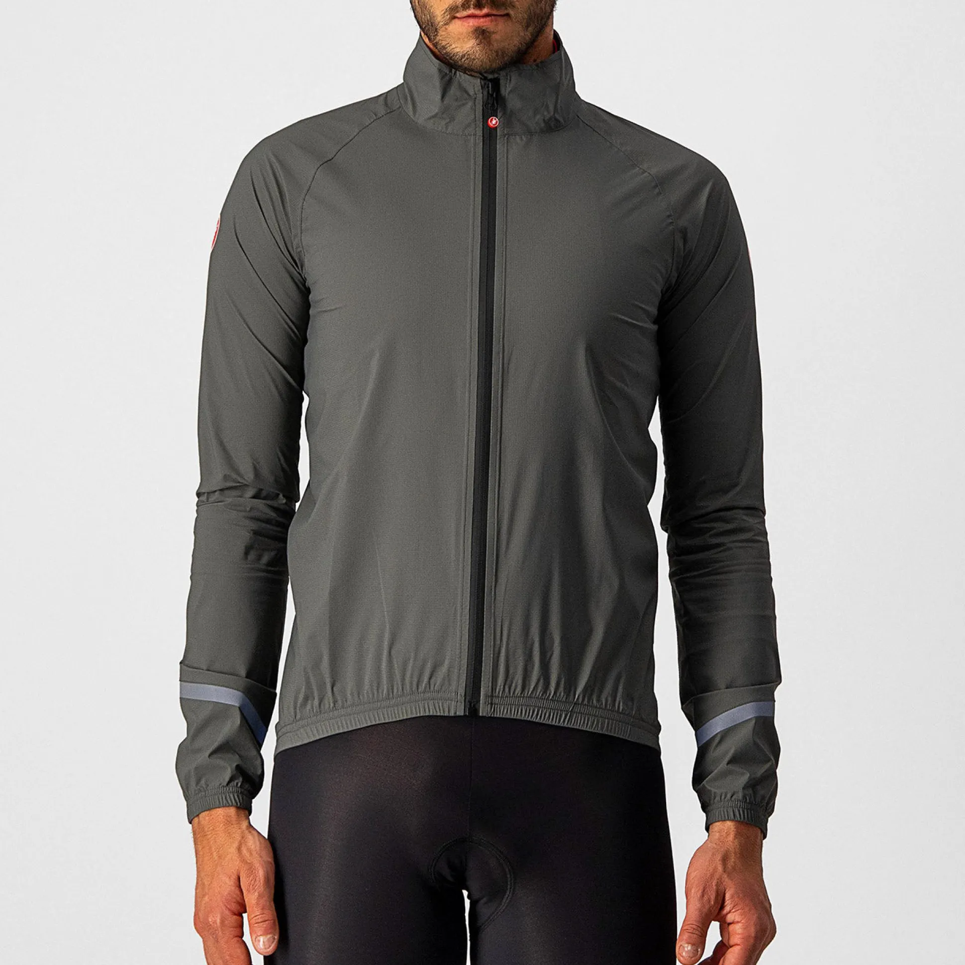 Mantellina Castelli Emergency 2 Rain - Verde scuro