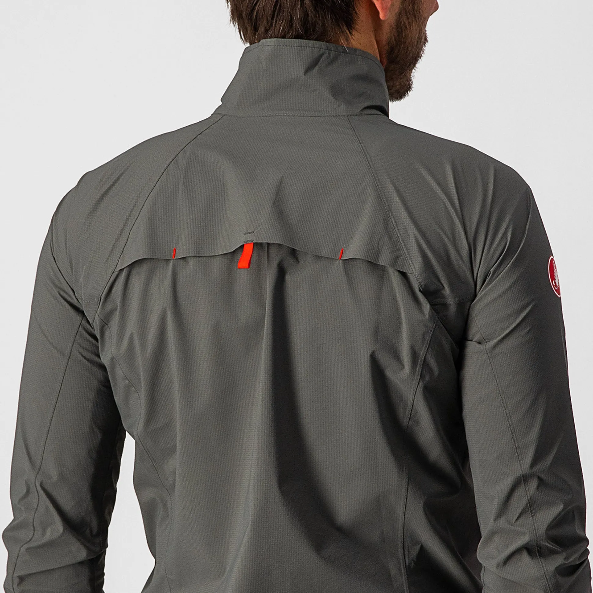 Mantellina Castelli Emergency 2 Rain - Verde scuro
