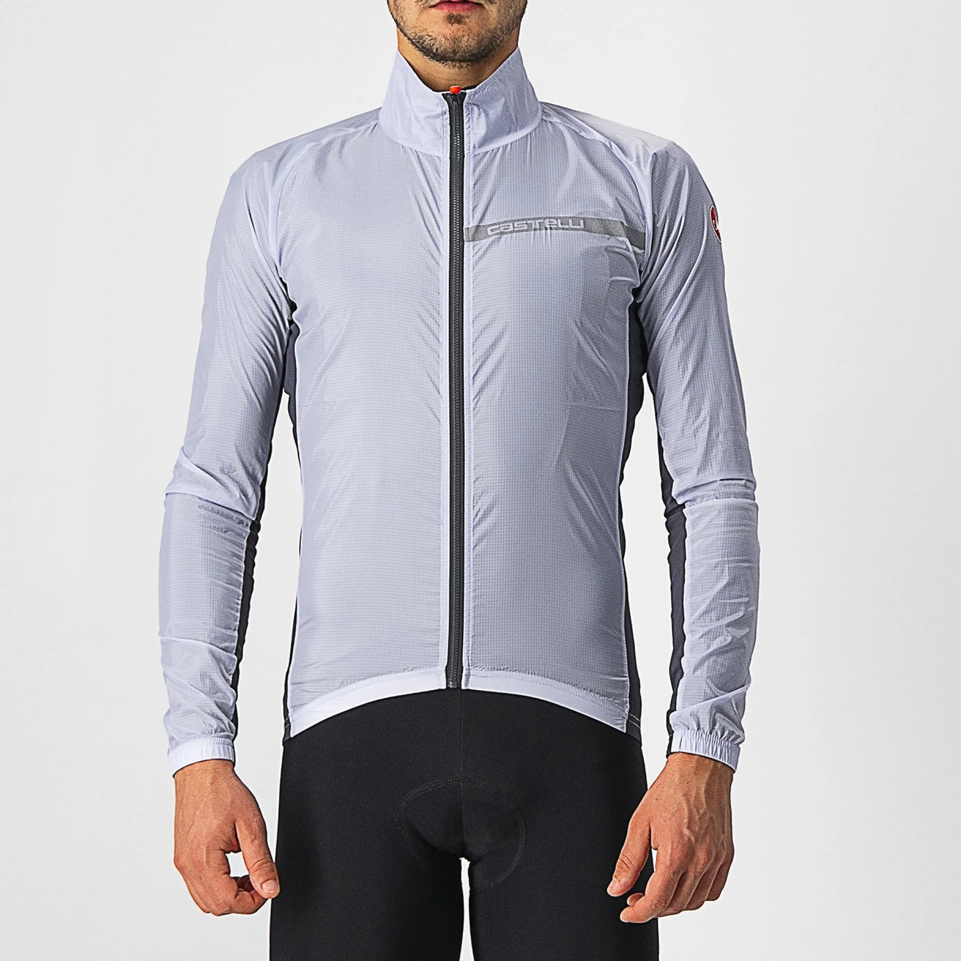 Mantellina Castelli Squadra Stretch - Grigio