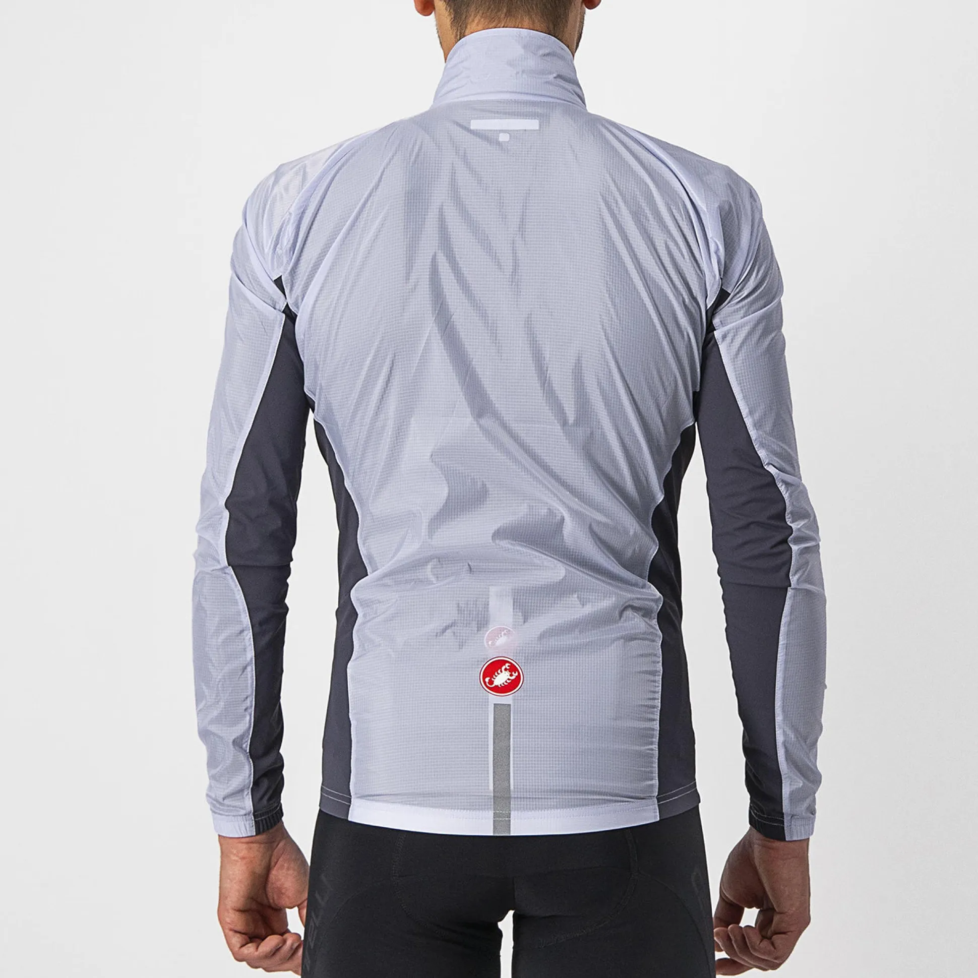Mantellina Castelli Squadra Stretch - Grigio