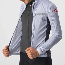 Mantellina Castelli Squadra Stretch - Grigio