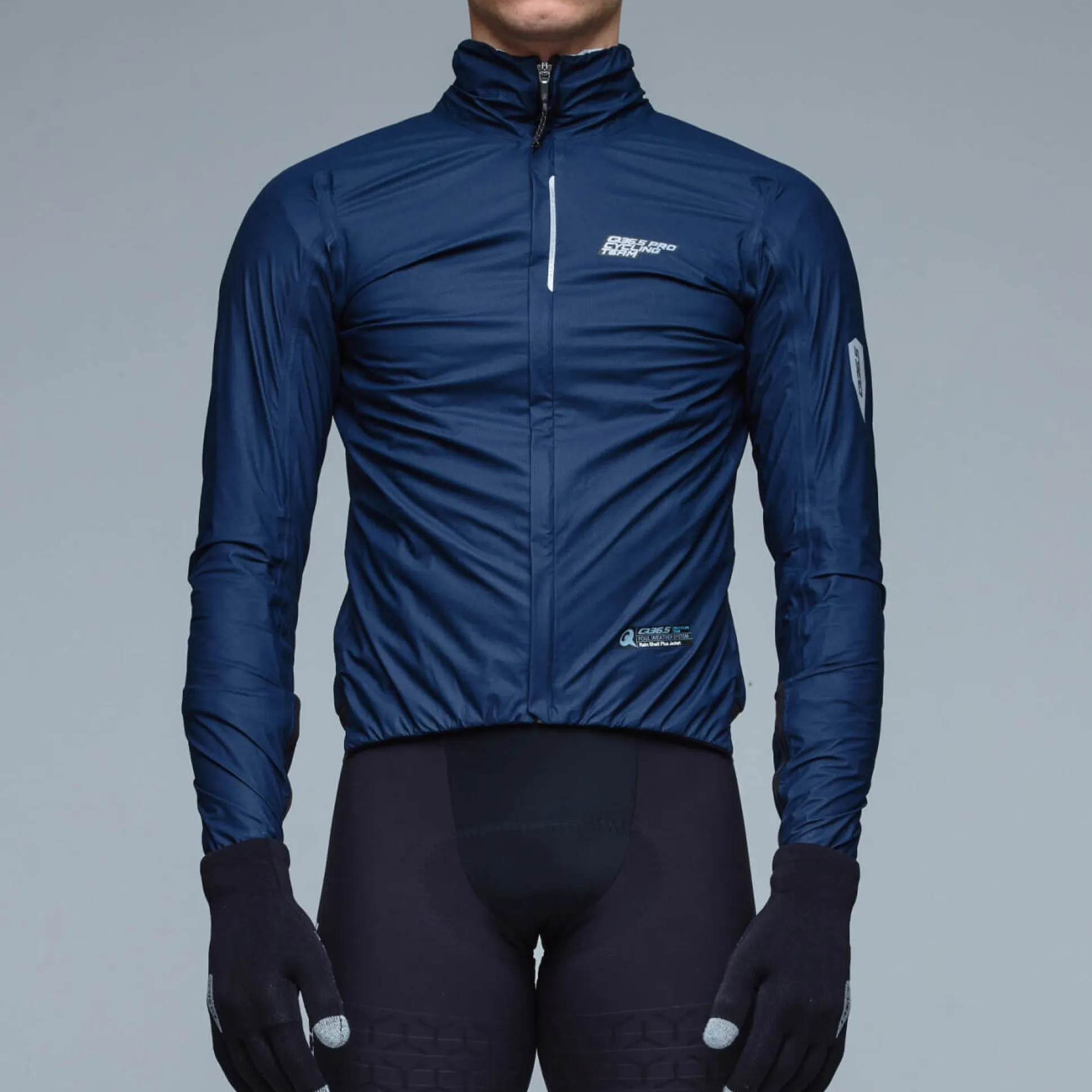Mantellina Q36.5 Rain Shell Plus - Blu