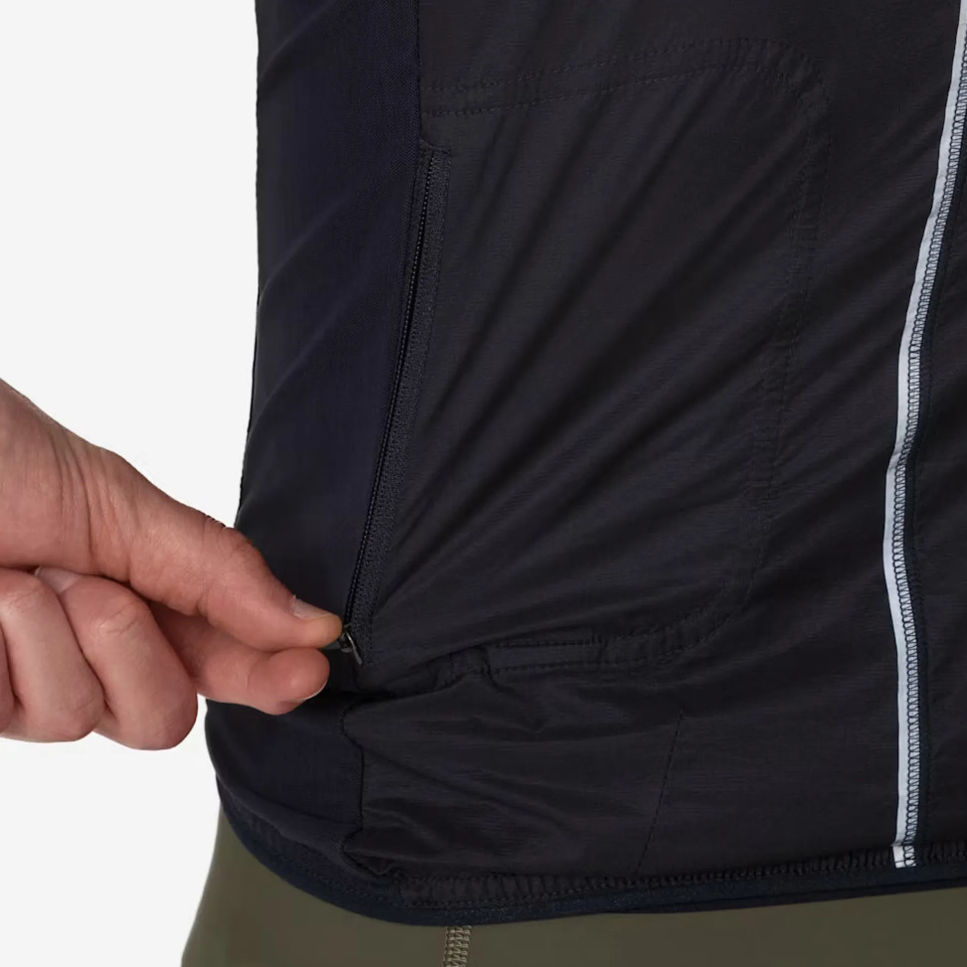 Mantellina Rapha Brevet Element Wind - Nero