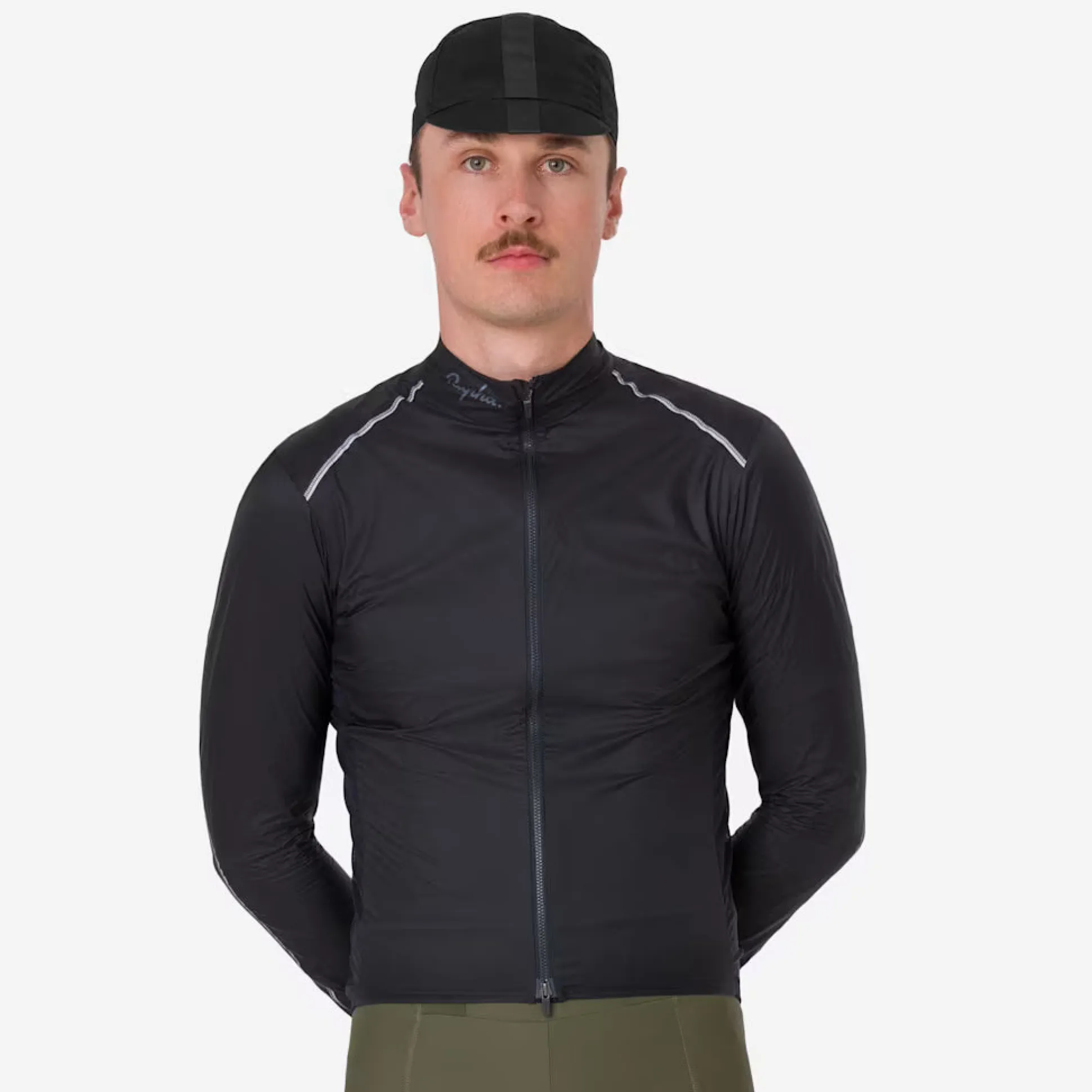 Mantellina Rapha Brevet Element Wind - Nero