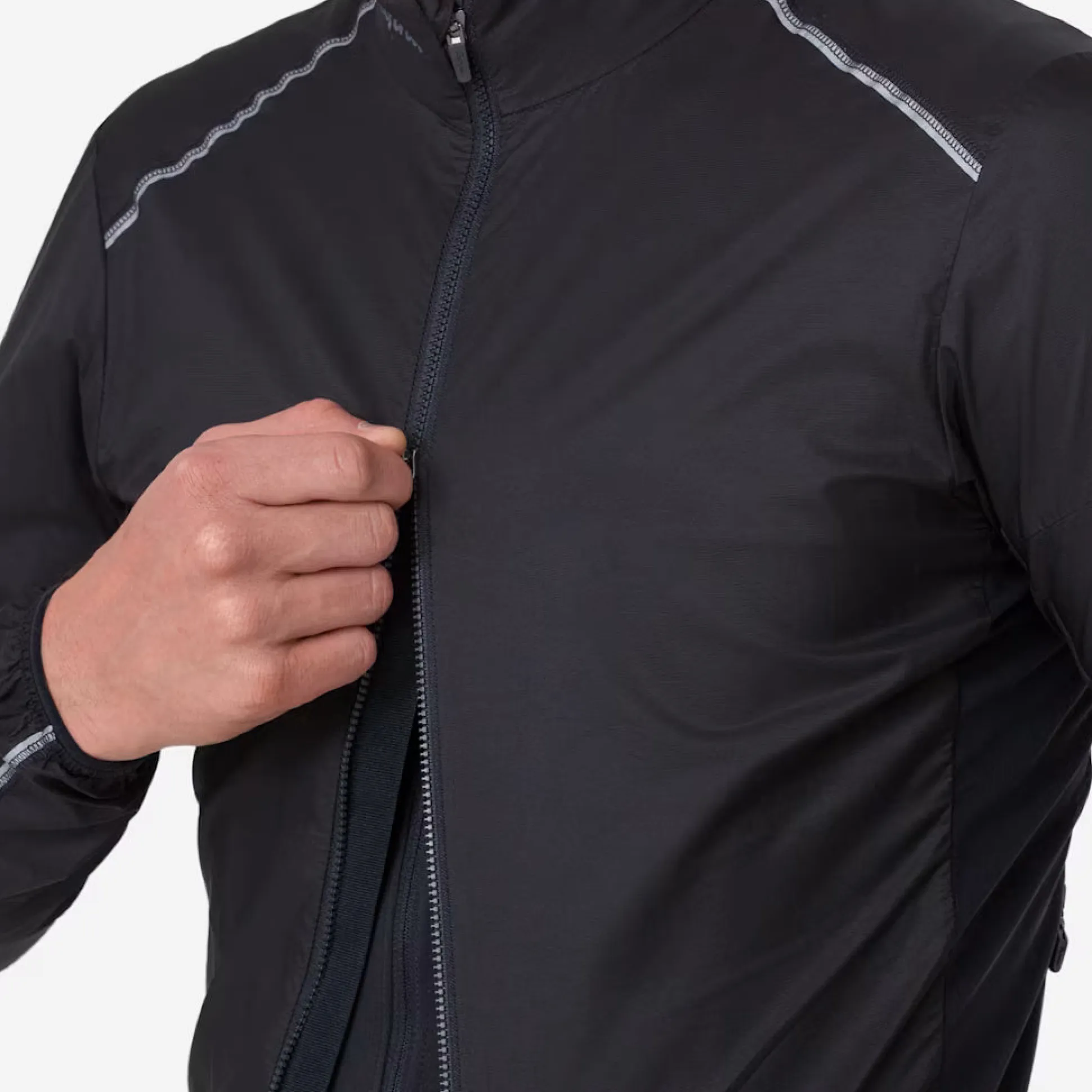 Mantellina Rapha Brevet Element Wind - Nero