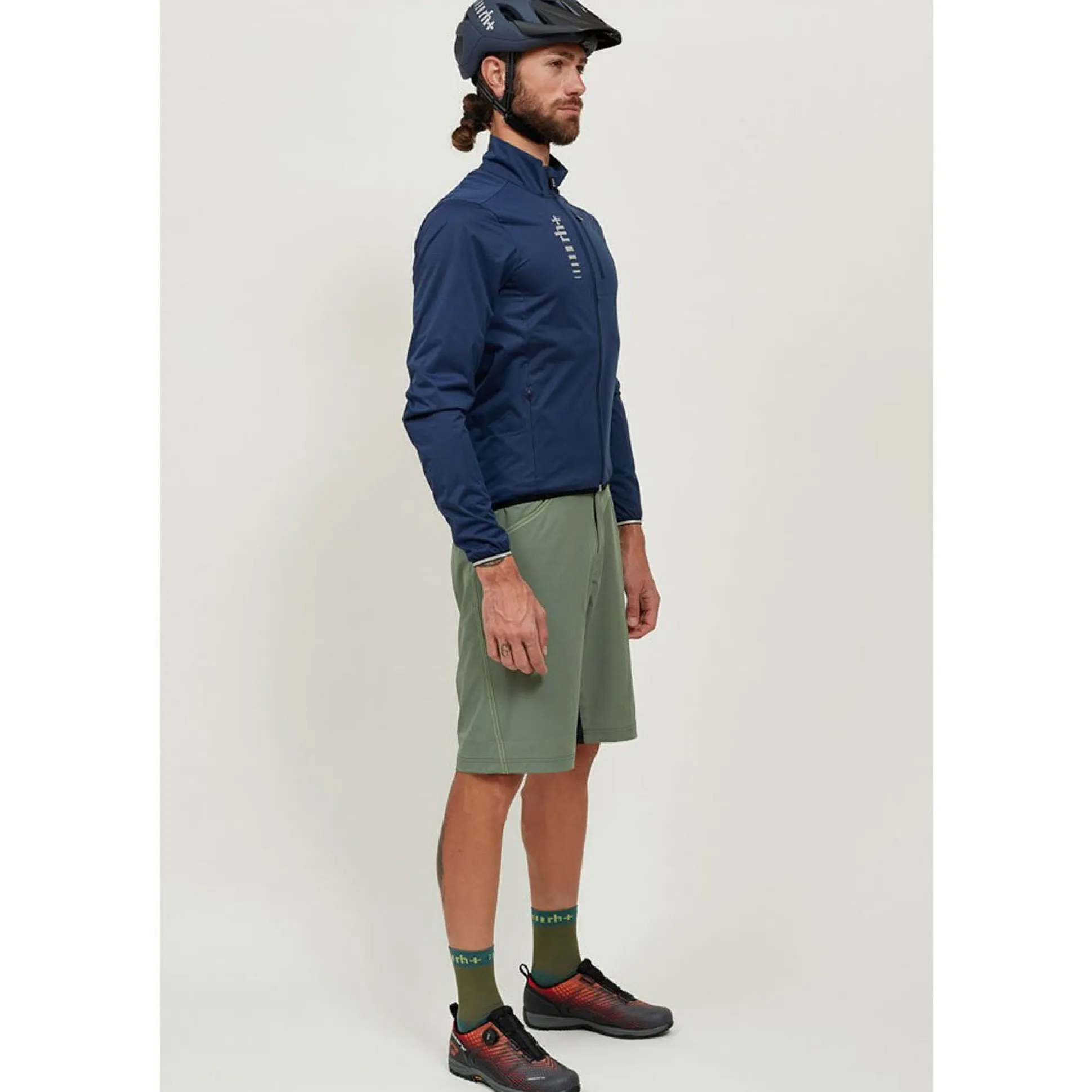 Mantellina Rh+ E-bike Emergency - Blu