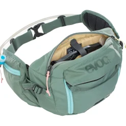 Marsupio Evoc Hip Pack 3L + 1.5 Bladder - Verde