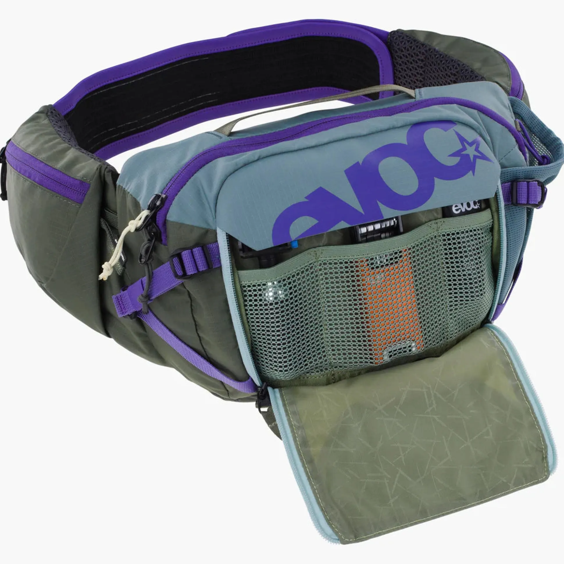 Marsupio Evoc Hip Pack Pro 3 - Grigio verde