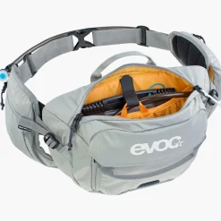 Marsupio Evoc Hip Pack Race 3L + 1.5 Bladder - Grigio