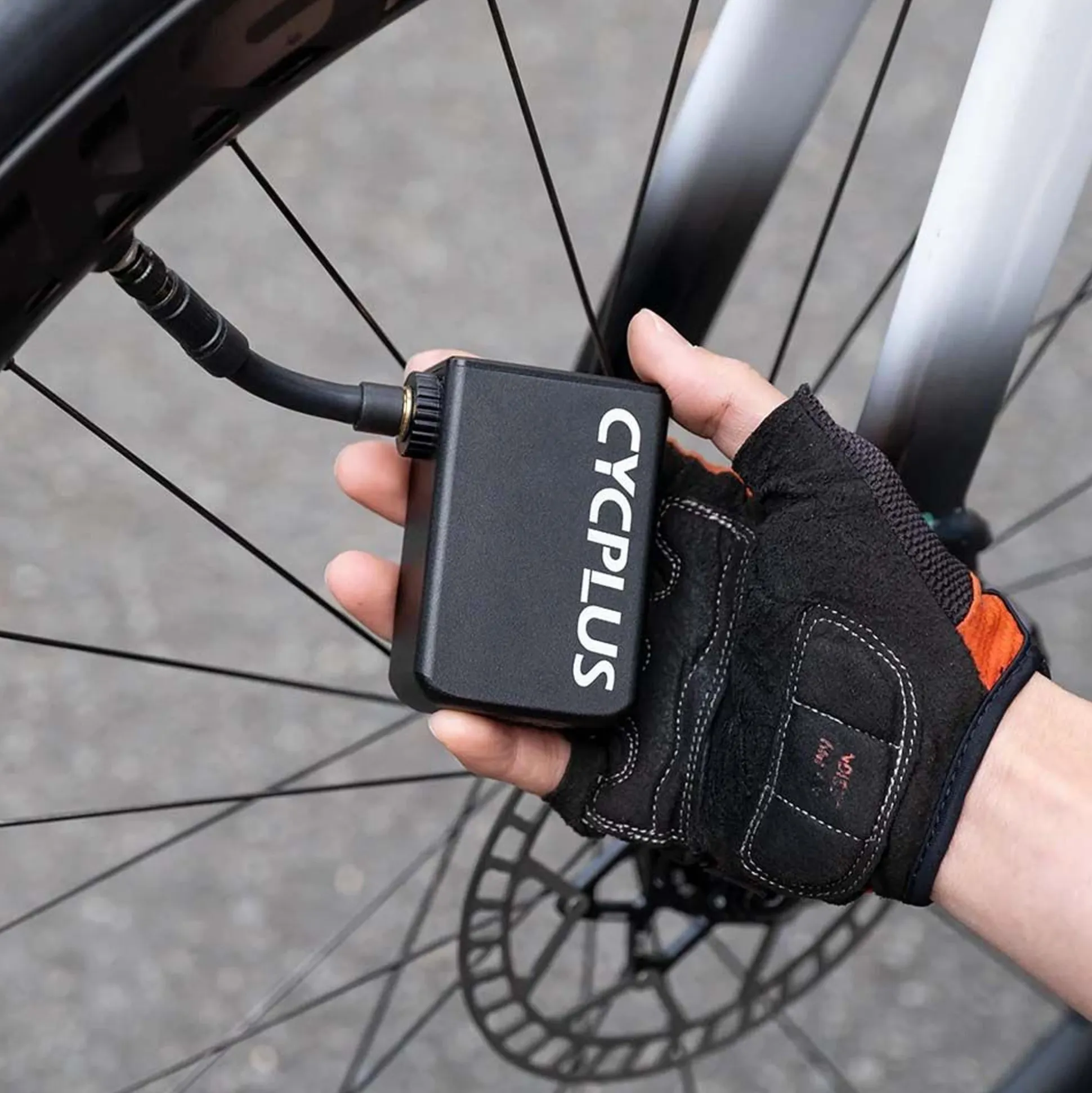 Mini compressore elettrico Cycplus AS2PRO MAX