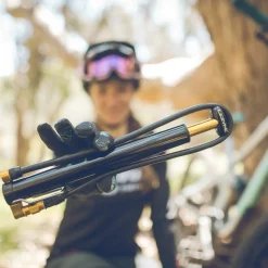 Mini Pompa Lezyne micro floor drive hv - Nero