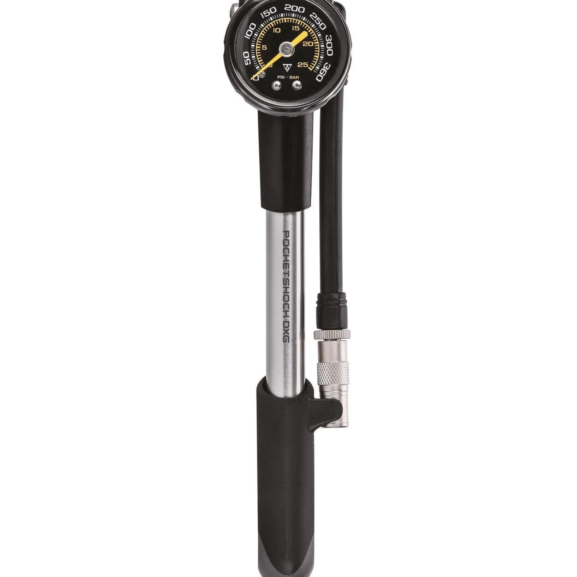 Minipompa per ammortizzatori Topeak PocketShock DXG con valvola