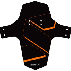Parafango anteriore Switch MTB - Nero arancio