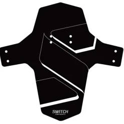 Parafango anteriore Switch MTB - Nero bianco