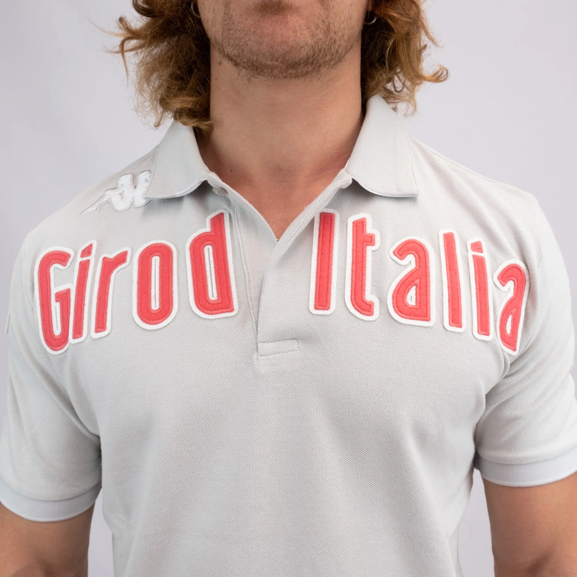 Polo Giro d'Italia Eroi - Grigio
