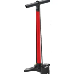Pompa Aria da terra Lezyne macro floor drive digital DV - Rosso