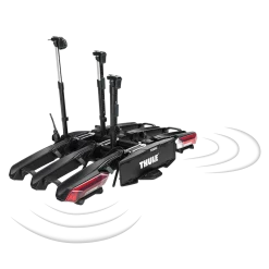 Portabici da installare sul gancio di traino Thule Epos ParkSecure 91cm - Nero