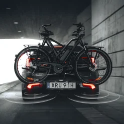 Portabici da installare sul gancio di traino Thule Epos ParkSecure 69cm - Nero